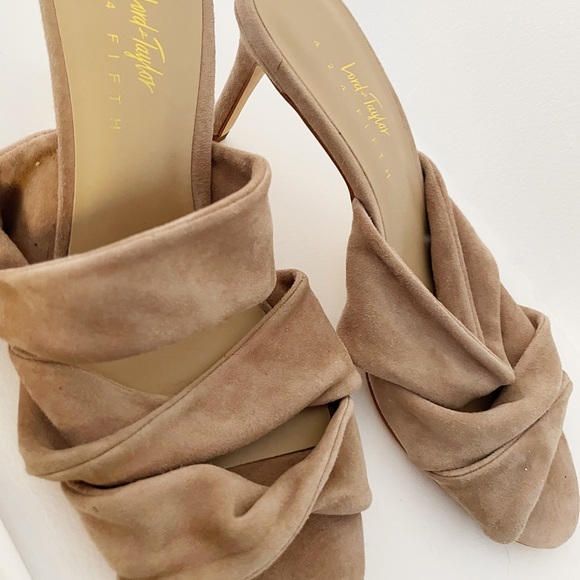 Lord & Taylor suede mules - Picture 3 of 7